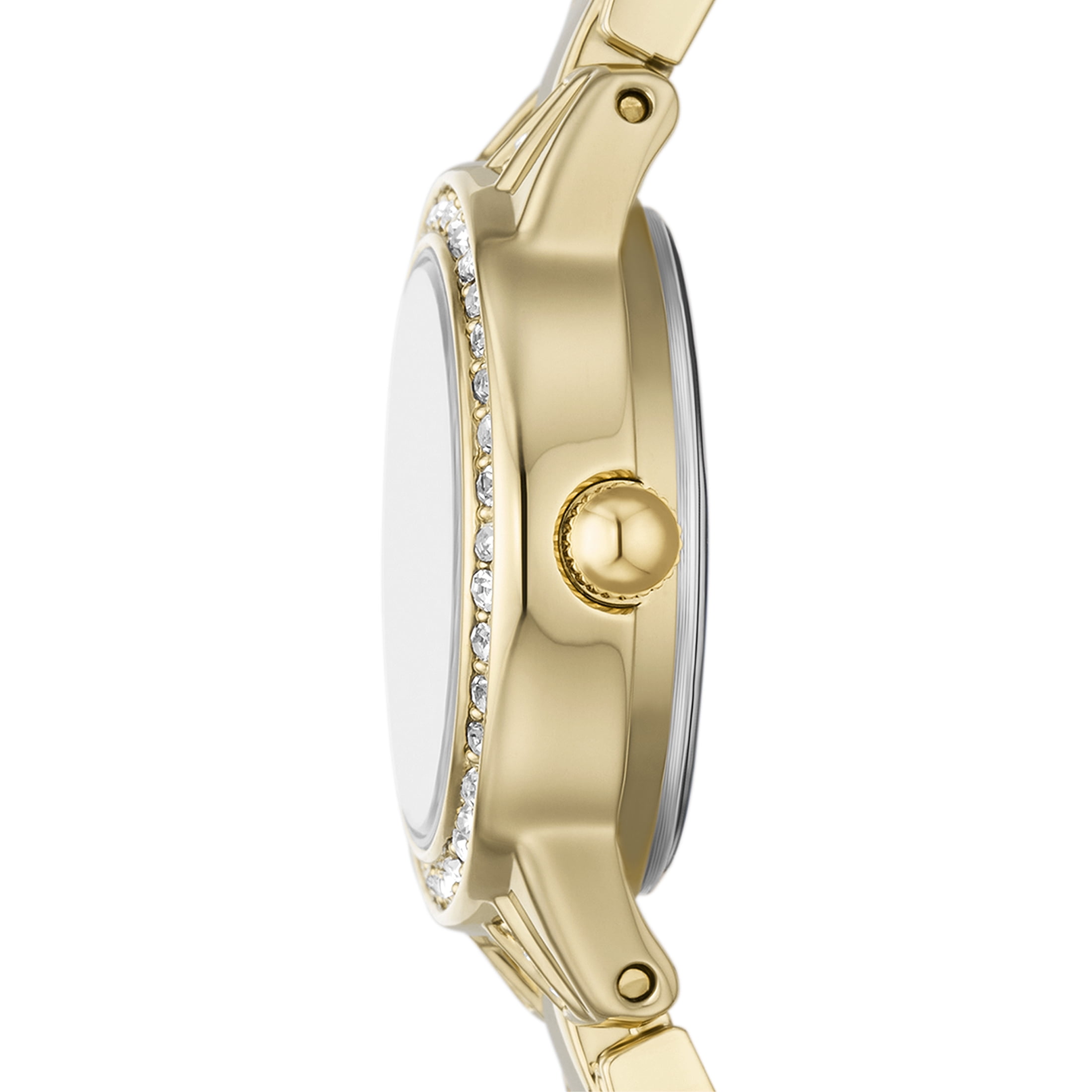 Relic by Fossil Women's Tenley Three-Hand, Gold-Tone Alloy Watch