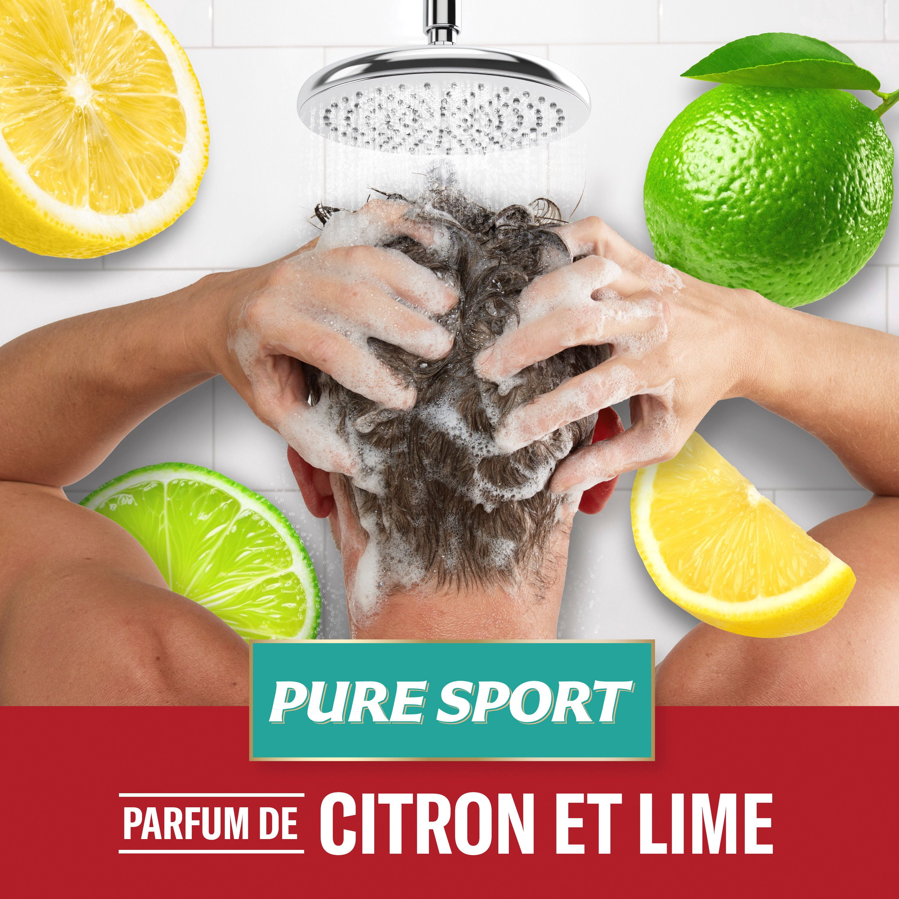 Old Spice Pure Sport 2in1 Shampoo and Conditioner for Men