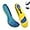 Yellow, variant on LOUQIBINE Serenivida Plantillas Confort, Orthotic Insoles for Bunions and Plantar Fasciitis, Breathable Ergonomic Cushioning, Arch Support Shock-Absorbing Inserts for Women Men, All-Day Comfort