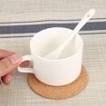 thumbnail image 3 of Queilt 6pc Coasters in cork - 9cm - 6-pack Brown, 3 of 3