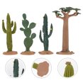 thumbnail image 5 of 4PCS Simulated Micro Cactus Plant Decor Sand Table Cactus Plant Model Ornament, 5 of 5