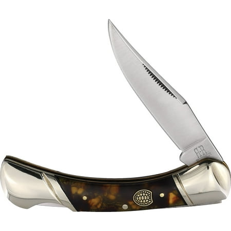Rough Ryder KA15H Stainless Blade Tortoise Pattern Handle Folding Knife