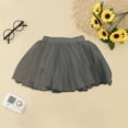 thumbnail image 2 of EnJoCho toddler Girls Tulle Dress Fashion Princess Dress Casual Dress Tutu Mesh Skirt Outwear Solid Colour Little & Big Children Summer Fashion Party Dresses 3-4 Years, 2 of 4