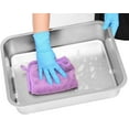 thumbnail image 5 of Stainless Steel Cat Litter Box, Metal Cat Litter Pan, Kitten Litter Box Tray, Non Stick Smooth Surface (17.5" L x 13.5" W x 6" H), 5 of 7