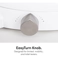 thumbnail image 6 of TUSHY Wave Bidet Seat with Self Cleaning Nozzle, DuoFlow Front and Rear Wash, Soft Close Lid, Easy Install For Round Toilet (Bamboo Knob), 6 of 10