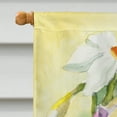 thumbnail image 3 of Carolines Treasures BMBO0425CHF Tulips and Narcisuss Flag Canvas House Size  Large multicolor, 3 of 4