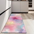thumbnail image 4 of Colorful Cloud Star Tie Dye Pattern Kitchen Rug Mat,Kitchen Runner Rugs Non Skid Washable,Decorative Kitchen Floor Mats for Kitchen,Sink,Laundry,17"X47", 4 of 5