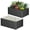 6*3*1.5FT, Dark Gray, 2 Pack, variant on Modular Raised Garden Bed Kit – Galvanized Metal Construction with Anti-Corrosion Protection – Easy to Assemble and Expand – Great for Outdoor Vegetable, Herb and Flower Gardening