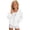 00-White#1003, variant on Kiijoy Full Zip Hoodie for Girls Casual Sweatshirt with Pockets, Beige, Sizes 4-5T