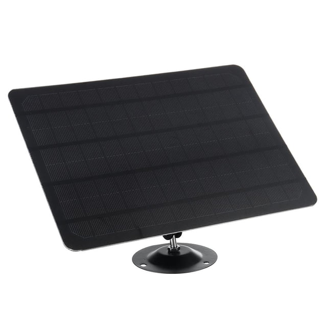 Paneles solares de monitor de cámara de vigilancia CCTV IP impermeable de cargador de 5V 20W WDOplteas Para estrenar