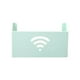 thumbnail image 1 of Monstrate Caja de almacenamiento organizador de enrutador WiFi estante de pared soporte para el hogar estante montado para colgar decoración de Almacenamiento y organización del hogar Verde claro, 1 of 6