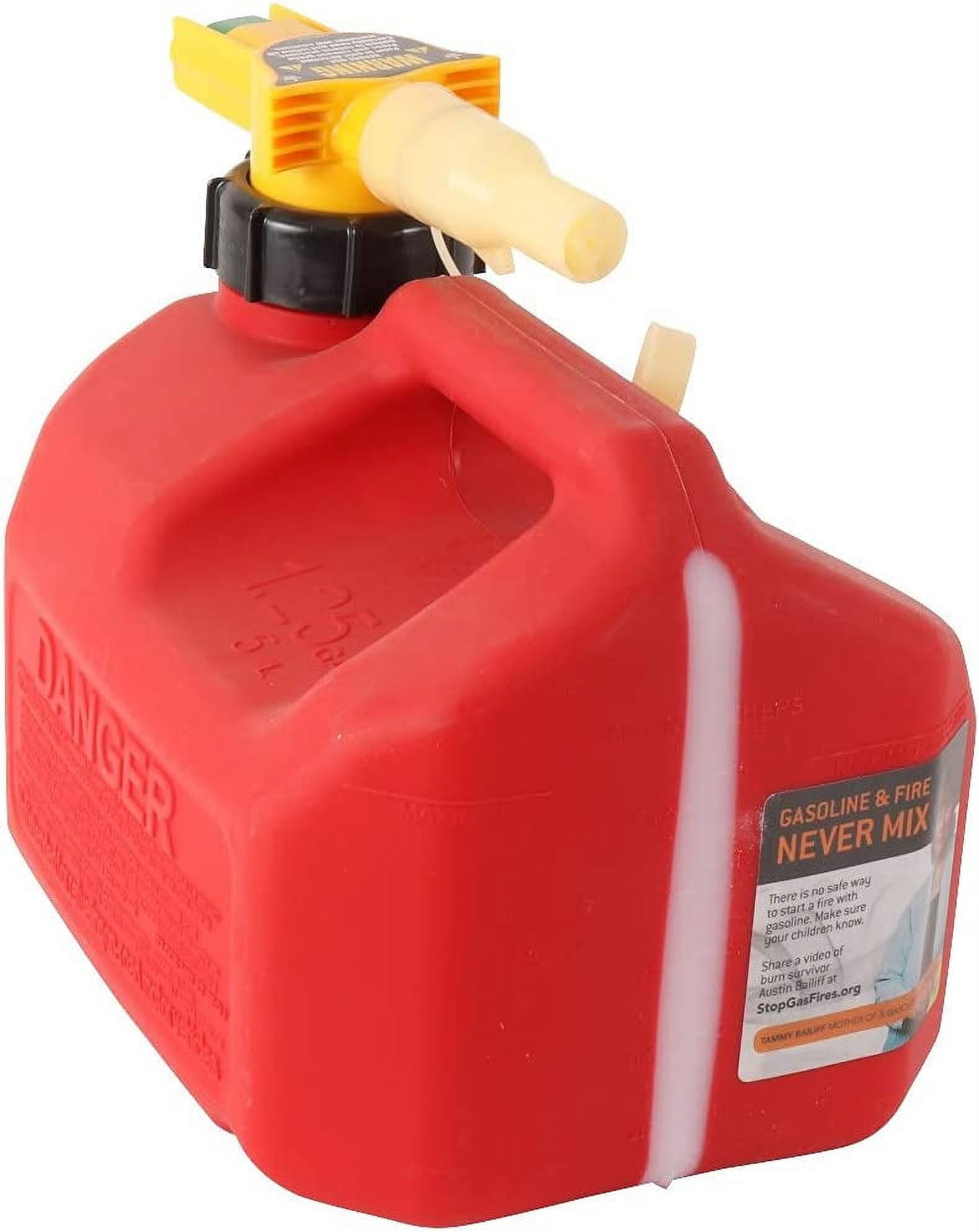 Stens No-Spill 2 1/2 Gallon Gasoline Container 765-102 with