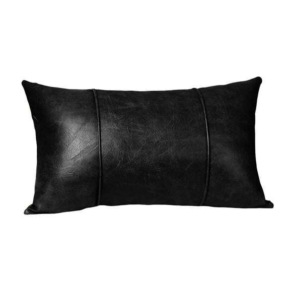 lixuesong Modern Faux Leather Pillows Covers Stripeds Design Pillowcase Luxury Sofa Cushions Case For Bed Couch Living Room