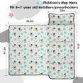 thumbnail image 5 of Cow and Mug Blue Pattern Toddler Nap Mat with Pillow & Blanket, Soft Sleeping Mat for Preschool Daycare Travel Sleepovers, 5 of 6