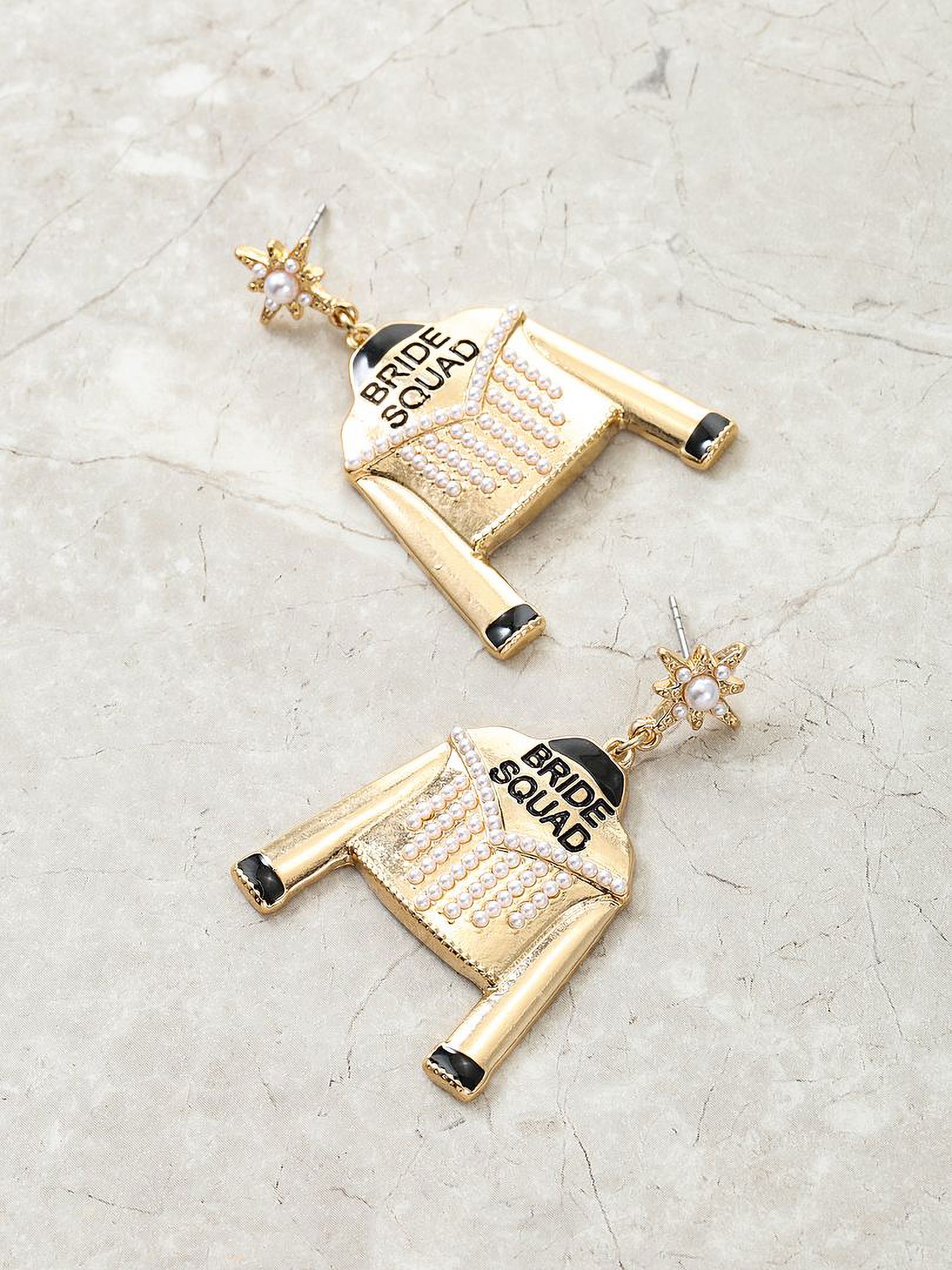Packed Party Bride Squad Earring