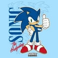 thumbnail image 2 of Men's Sonic the Hedgehog Thumbs Up Graphic T-Shirt, 2 of 4