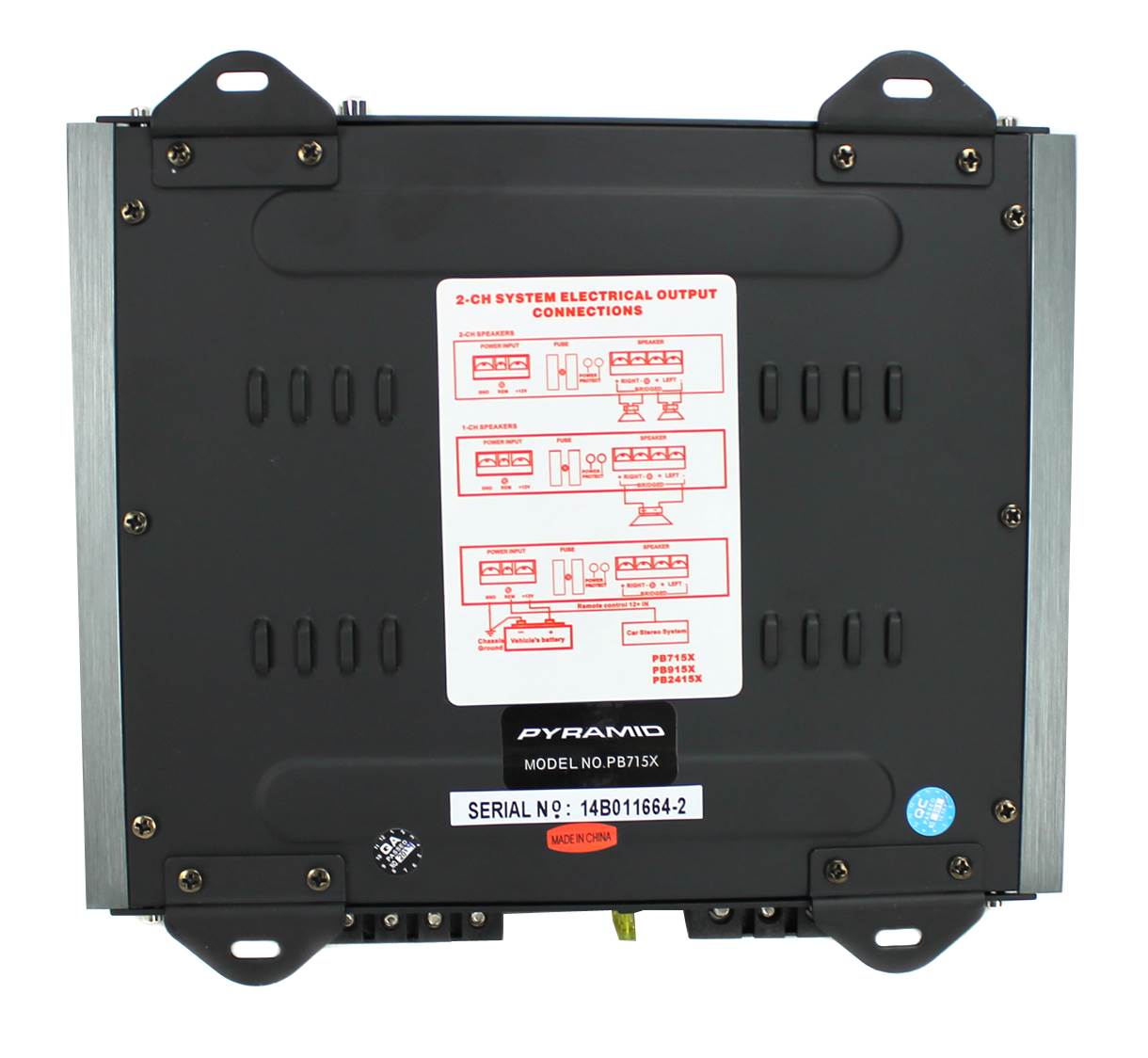 Pyramid Classic 2 Channel 1000 Watt Amplifier Walmart Canada