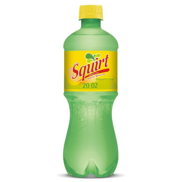 Squirt Citrus Soda, 20 fl oz bottle
