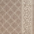 thumbnail image 3 of Couristan 3.75' x 5.5' Natural Brown Lattice Rectangular Area Throw Rug, 3 of 3