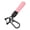 B-Pink, variant on Car Keychain,Universal Metal Key Chain Accessories,Car Fob Key Keychain Holder with 360 Degree Rotatable Snap Swivel and Anti-Lost D-Ring(Black)