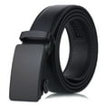 thumbnail image 1 of TQEHS Cinturón de trinquete de cuero genuino para hombre Cinturones para hombres Hebilla automática ajustable = I8K0, 1 of 1
