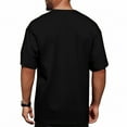 thumbnail image 4 of Cotton T-Shirts Mens Short Sleeve Crew Neck T Shirts Casual Classic Basic Tee Shirts Black 3XL, 4 of 4