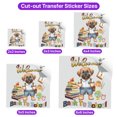 thumbnail image 5 of Welcome Mastiff Back to School Vintage Retro Cutout Transfer Sticker Mastiffs Dog Lover Gifts Idea Transparent Decal Art Decor - 02012, 5 of 5