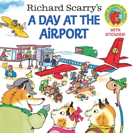 Richard Scarry's a Day at the Airport (Paperback)