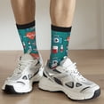 thumbnail image 6 of Vsdgher Medical Elements Crew Socks for Men & Women, Breathable Casual Athletic Ankle Socks, 6 of 6