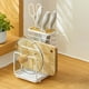 thumbnail image 3 of Organizador de tapa perfecl Soporte para cubiertos blanco, 3 of 8
