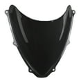 thumbnail image 1 of Motorcycle Windshield, PC Wind Screen, Easy To Install Wind Deflector Ndshield Visor Motorcycle Visor Fit For  GSXR 600/750 K6 2006-2007 Black,Transparent, 1 of 8