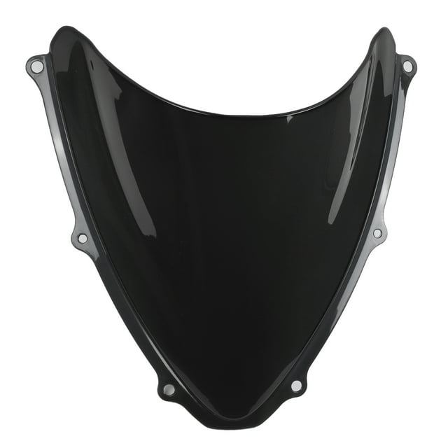 Motorcycle Windshield, PC Wind Screen, Easy To Install Wind Deflector Ndshield Visor Motorcycle Visor Fit For GSXR 600/750 K6 2006-2007 Black,Transparent