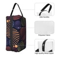 thumbnail image 3 of Goofa Colorful Shells Printed Toiletry Bag with Handle,Large Capacity Travel Makeup Cosmetic Bag for Women, Carry on Airport Airline Compliant Bag, 3 of 9