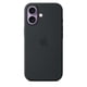 thumbnail image 1 of Funda para iPhone 17 de Apple en silicona con MagSafe negra, 1 of 6