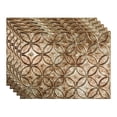 thumbnail image 2 of FASÃ„DE Rings Decorative Vinyl 18in x 24in Backsplash Panel in Bermuda Bronze (5 Pack), 2 of 15