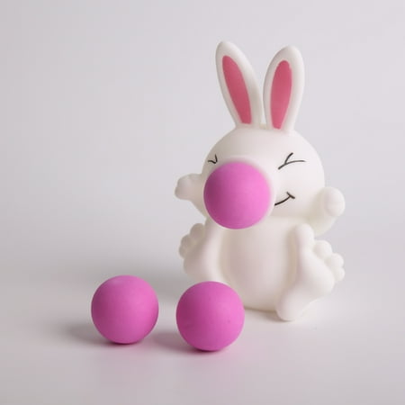 Way To Celebrate Easter Bunny Popper with Ball, White