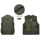 thumbnail image 3 of Chaleco de fotografía de pesca Chaquetas de malla con múltiples bolsillos de verano de secado rápido, 3 of 8