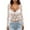 White, variant on Women Y2k Lace Long Sleeve Crop Top Sexy Sheer See Through T Shirts Backless Slim Fit Going Out Tops