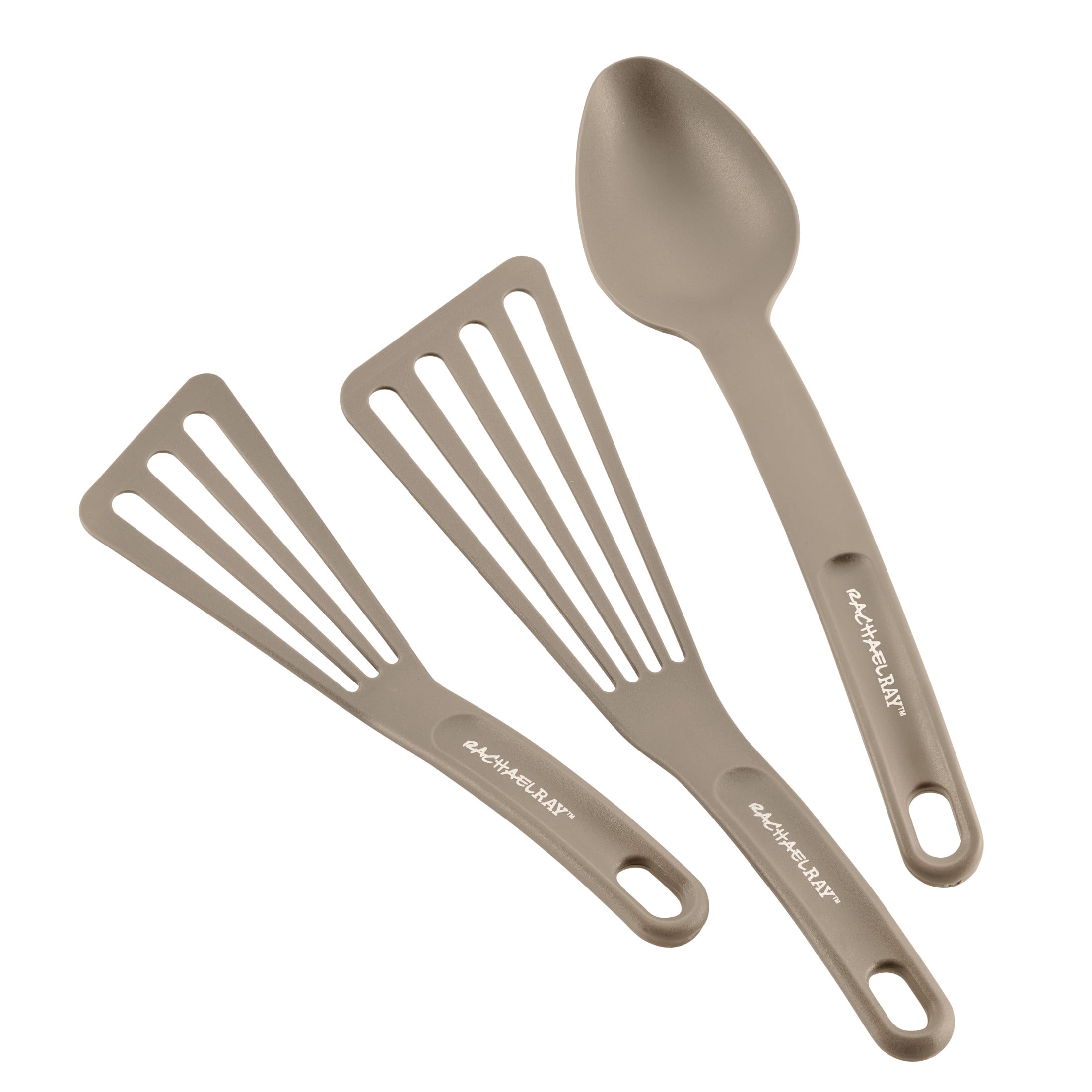 Fingerhut - Rachael Ray Cook + Create 11-Pc. Nonstick Aluminum Cookware Set  - Gray