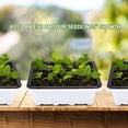 thumbnail image 5 of SHISUYAN 10 Packs Seed Starter Tray Seed Starter Kit with Humidity Dome (120 Cells Total Tray) Seed Starting Trays Plant Starter Kit, 5 of 7