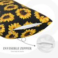 thumbnail image 5 of Bixox Sunflower Printed Pillow Protector,Super Soft Ideal for Home,Guests,Rentals - 16"x24", 5 of 8