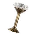 thumbnail image 4 of Metal Crystal Rhinestone Tie Backs Ganchos de cortina Holdback Borla Cenefa Soporte de suspensión de pared 2 Piezas seitruly HA3091-01, 4 of 6