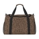 thumbnail image 1 of Balery Brown Leopard Bolsa de Gimnasio para Mujeres, Bolsa de Viaje con Bolsillo Húmedo, Bolsa de Fin de Semana para Mujeres, Bolsa de Viaje Resistente al Agua, 1 of 7