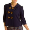 Juniors' Elite Cropped Hooded Jacket