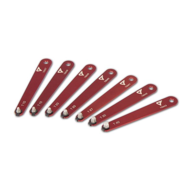 STEELMAN PRO 78936 7Piece Diamond Tipped Low Profile Torx Screwdriver