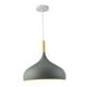 thumbnail image 2 of Pantalla de lámpara colgante de metal, cubierta de luz de techo, cubierta de luz colgante para comedor Gris, 2 of 9
