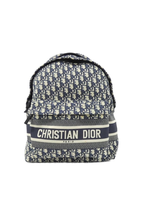 Pre-Owned Christian Dior DIOR OBLIQUE Travel Backpack M6104STZQ