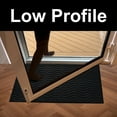 thumbnail image 2 of A1HC Natural Rubber Wavy Scraper Door Mat, 18"x30", Premium Non-Slip Entrance Mat for Home, Office, Retail & High-Traffic Areas, 2 of 7