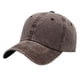 thumbnail image 1 of Gorra de béisbol informal de algodón lavado al agua para mujer: transpirable, correa ajustable, protección solar, para actividades al aire libre en la playa, el parque o de acampada., 1 of 3