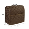 thumbnail image 3 of Lubelski Mixer Cover Soft Touching with Pockets 5 Colors Safe to Use Dust Cover for Kitchen, 3 of 3
